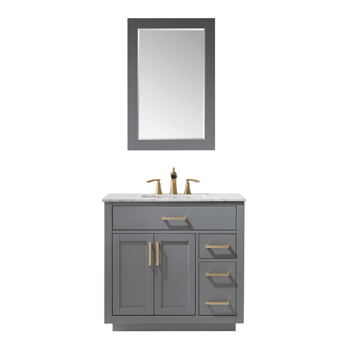 Ivy 36" Single Vanity with Top