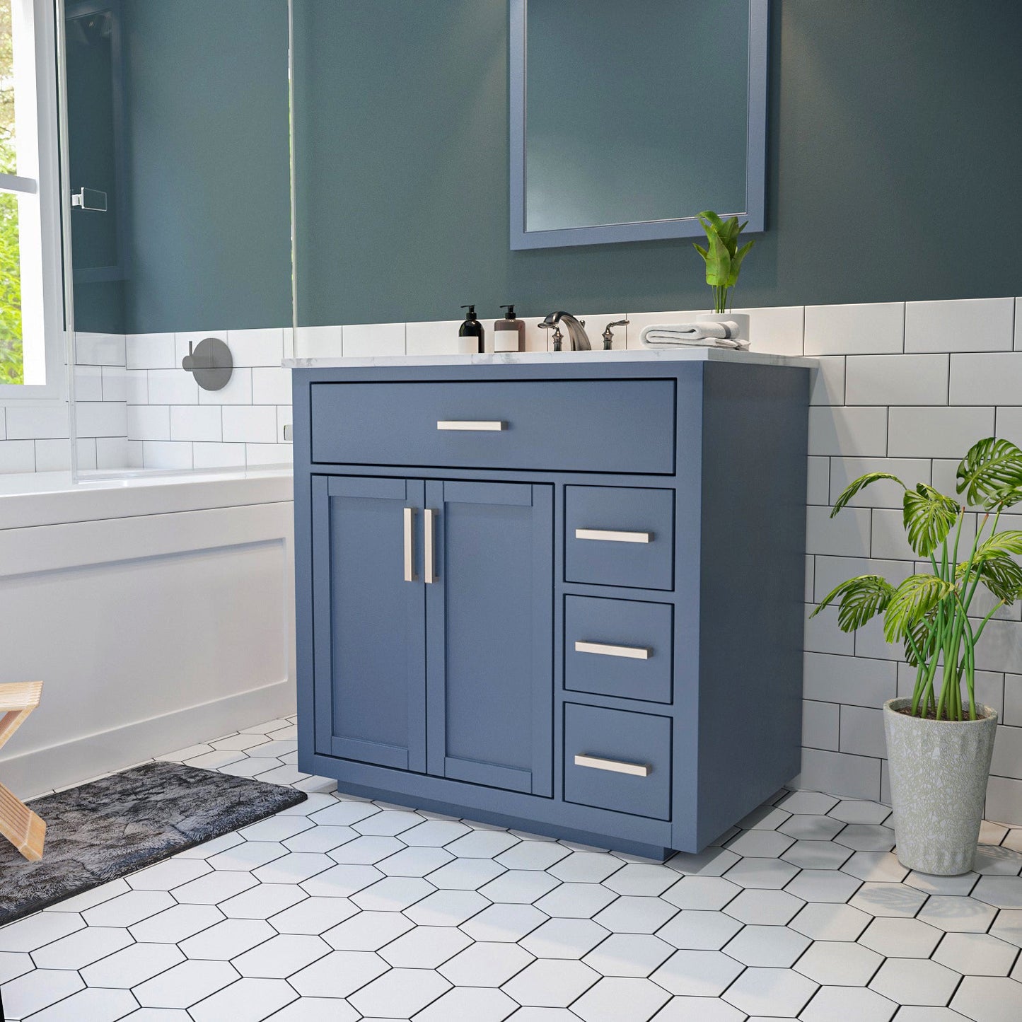 Ivy 36" Single Vanity with Top