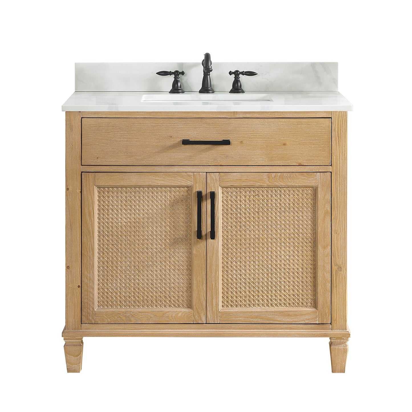 Solana 36" Single Vanity With Top
