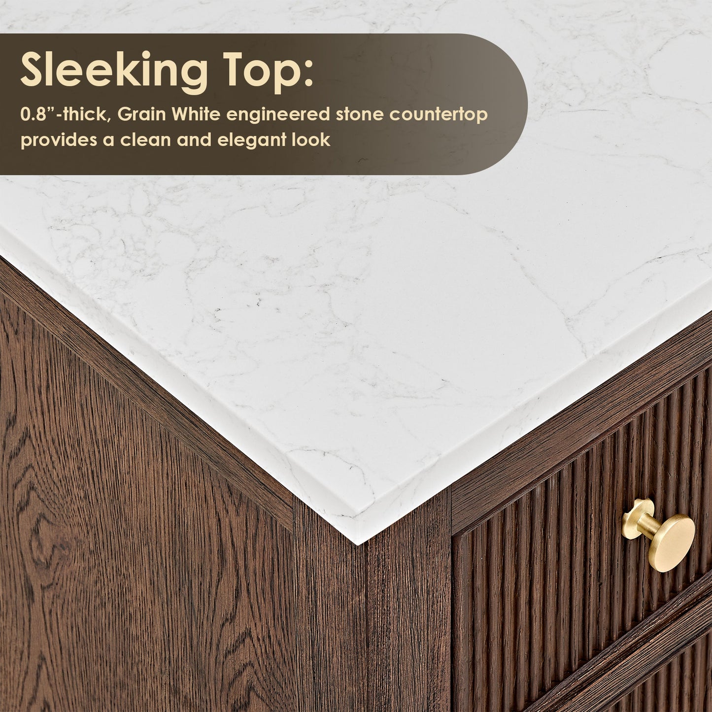 Cerrito 60" Single Vanity with Top