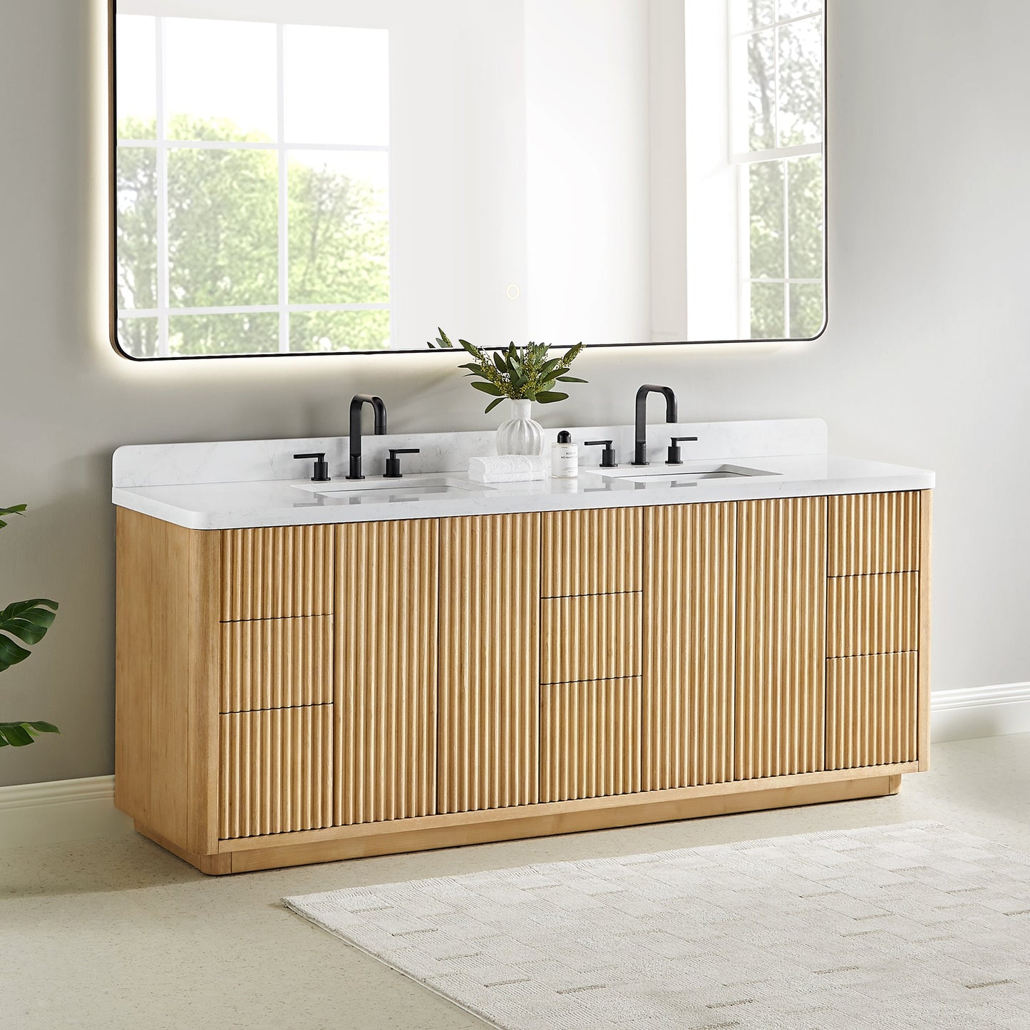 Clayton 84" Double Vanity with Top