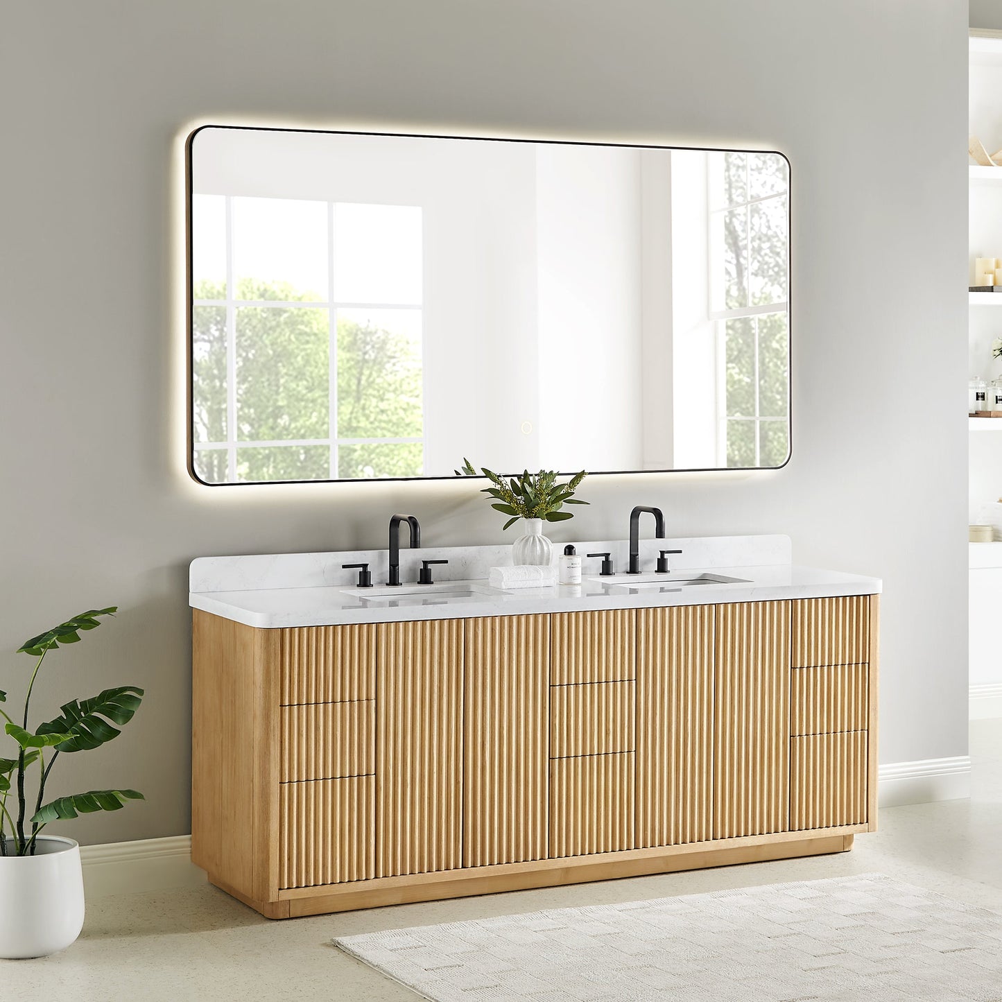 Clayton 84" Double Vanity with Top