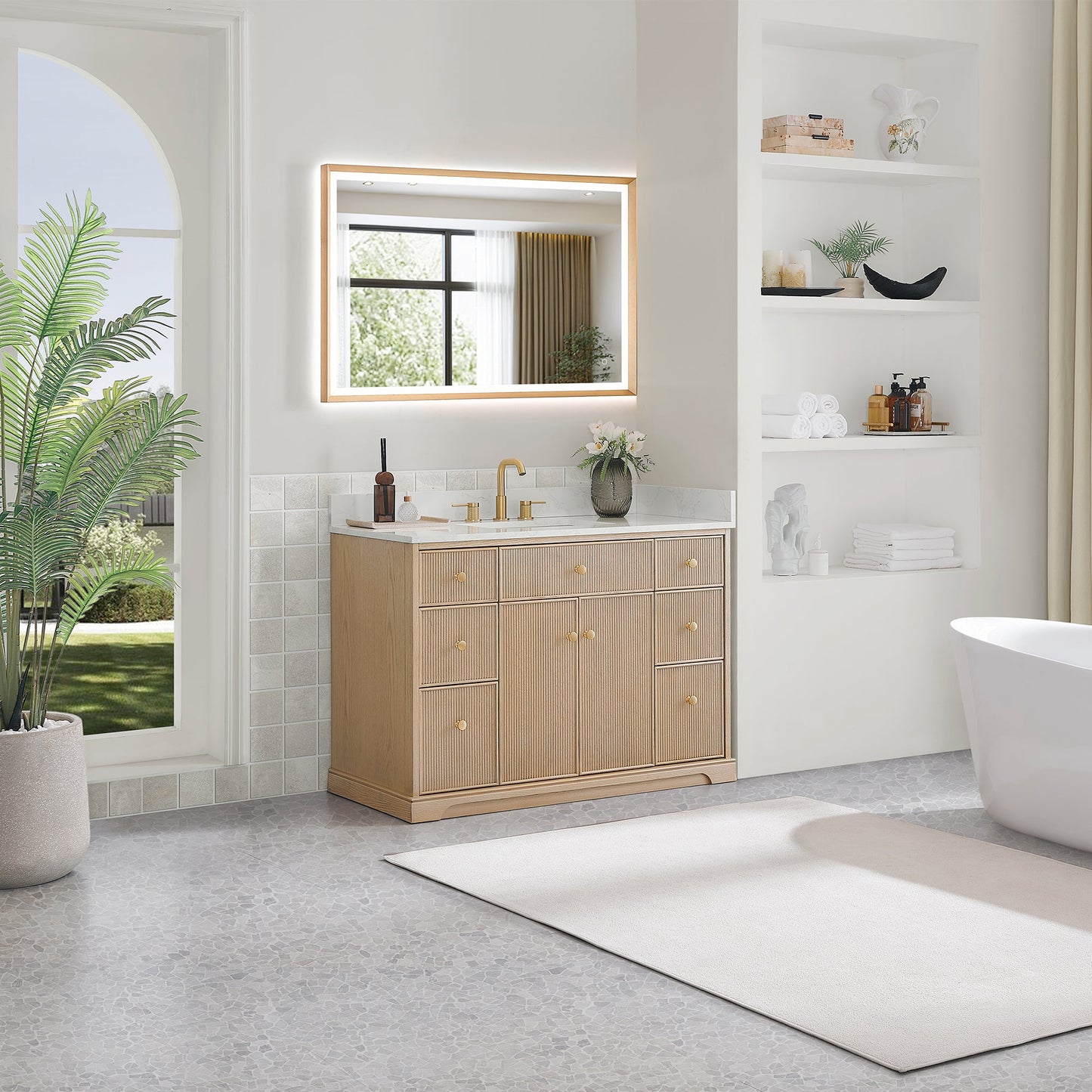 Barnett 36"/48"/60“/72" Single/Double Vanity with Top