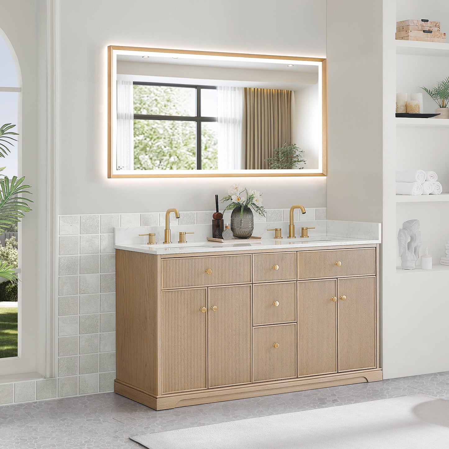 Barnett 36"/48"/60“/72" Single/Double Vanity with Top