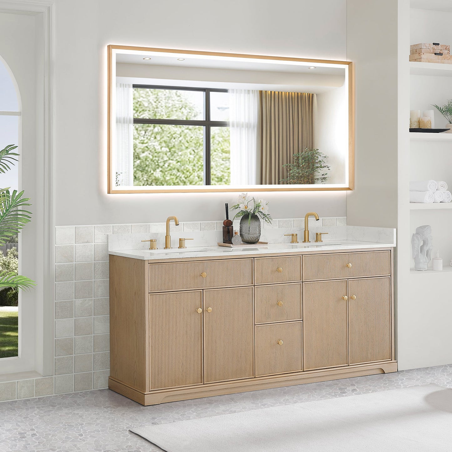 Barnett 36"/48"/60“/72" Single/Double Vanity with Top