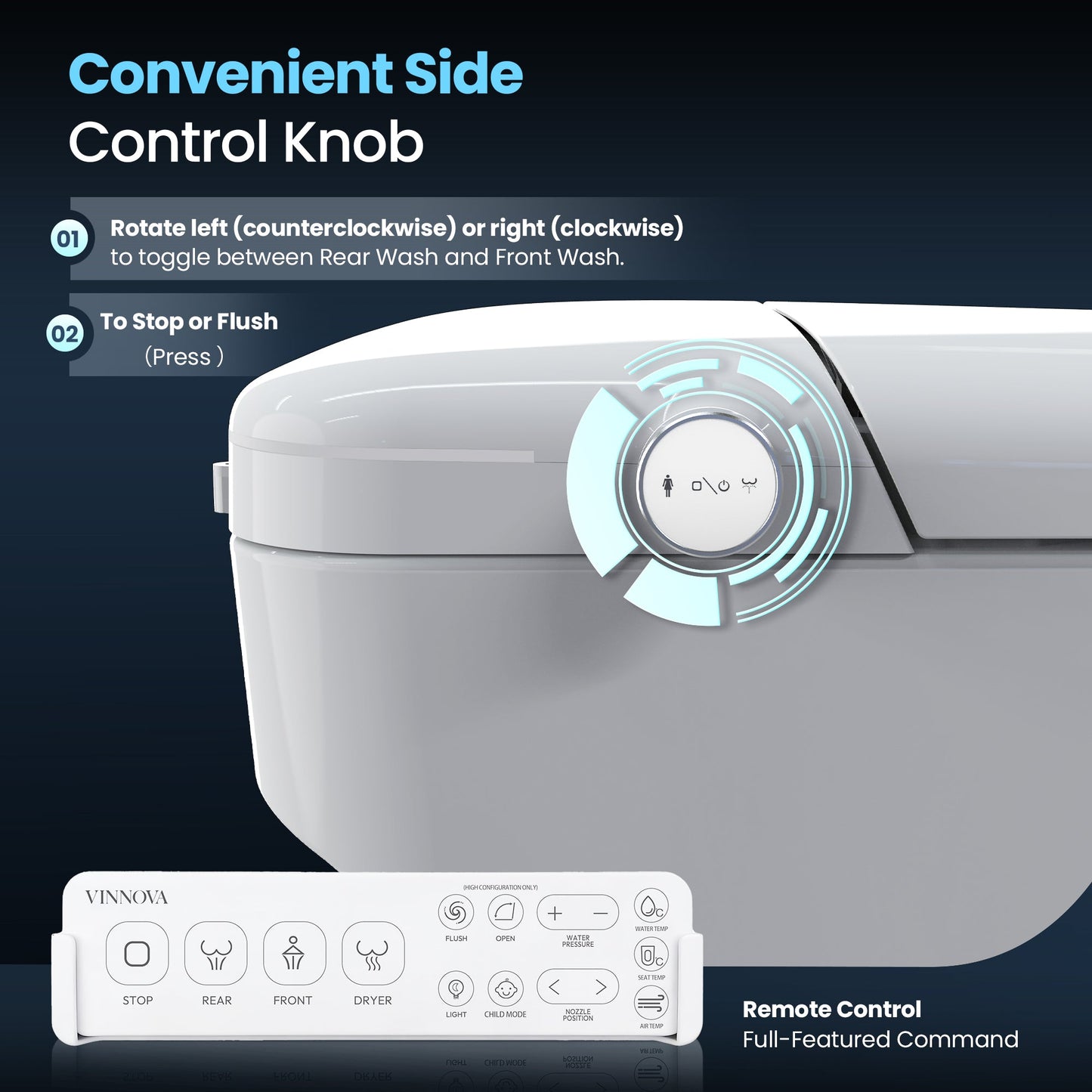 Madrid Smart Bidet Toilet MAX Version