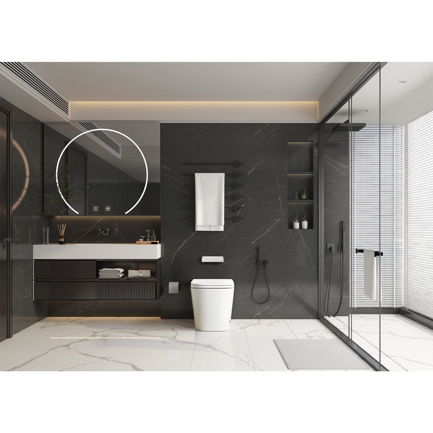 Yecla Elongated Smart Bidet Toilet ULTRA Version