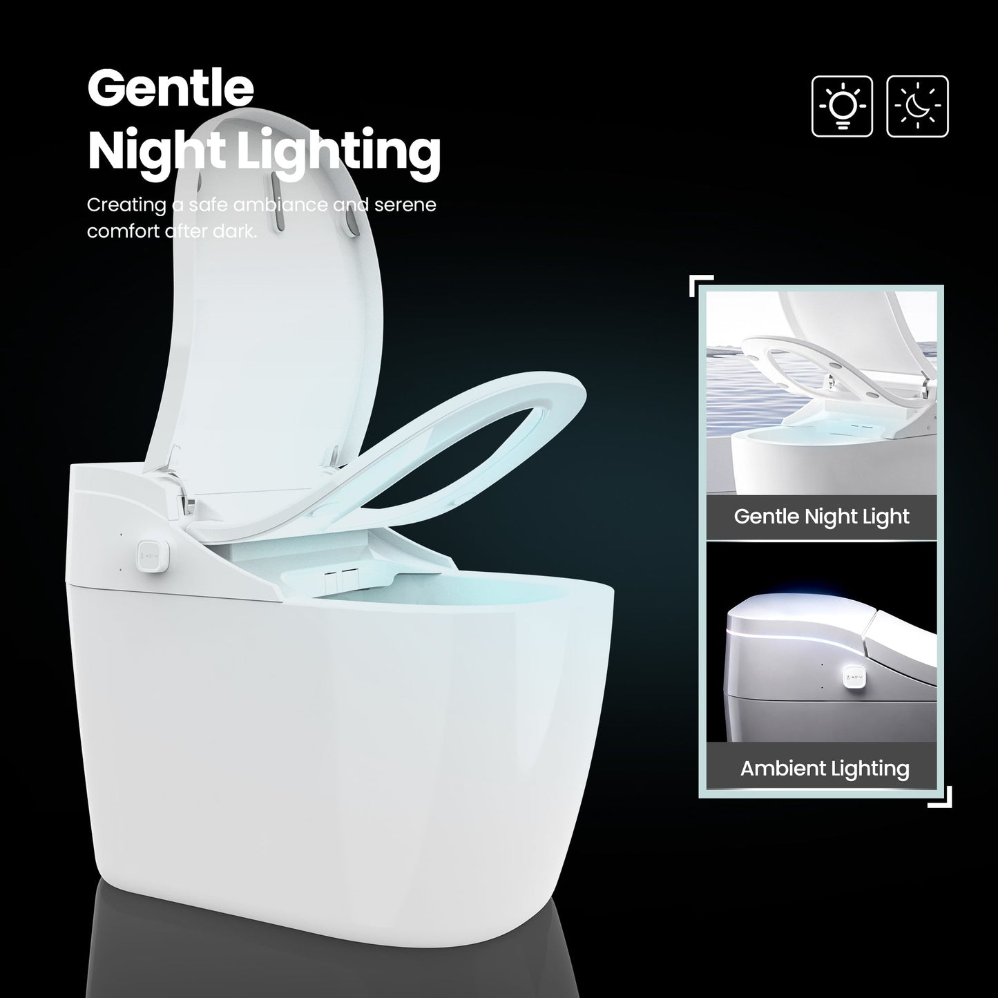 Vittuone Elongated Smart Bidet Toilet ULTRA PLUS Version