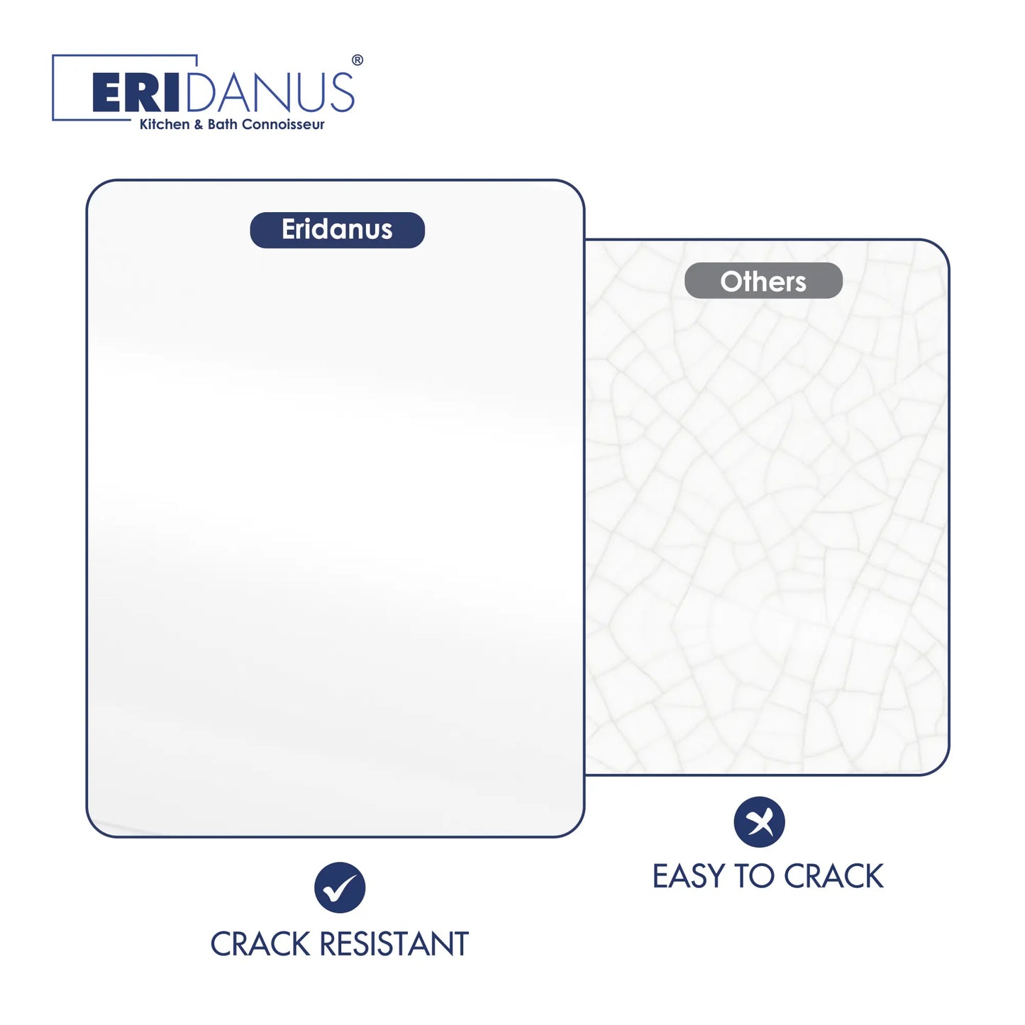 Turner 39" x 16" White Trough Wall Mount or Vessel Bathroom Sink