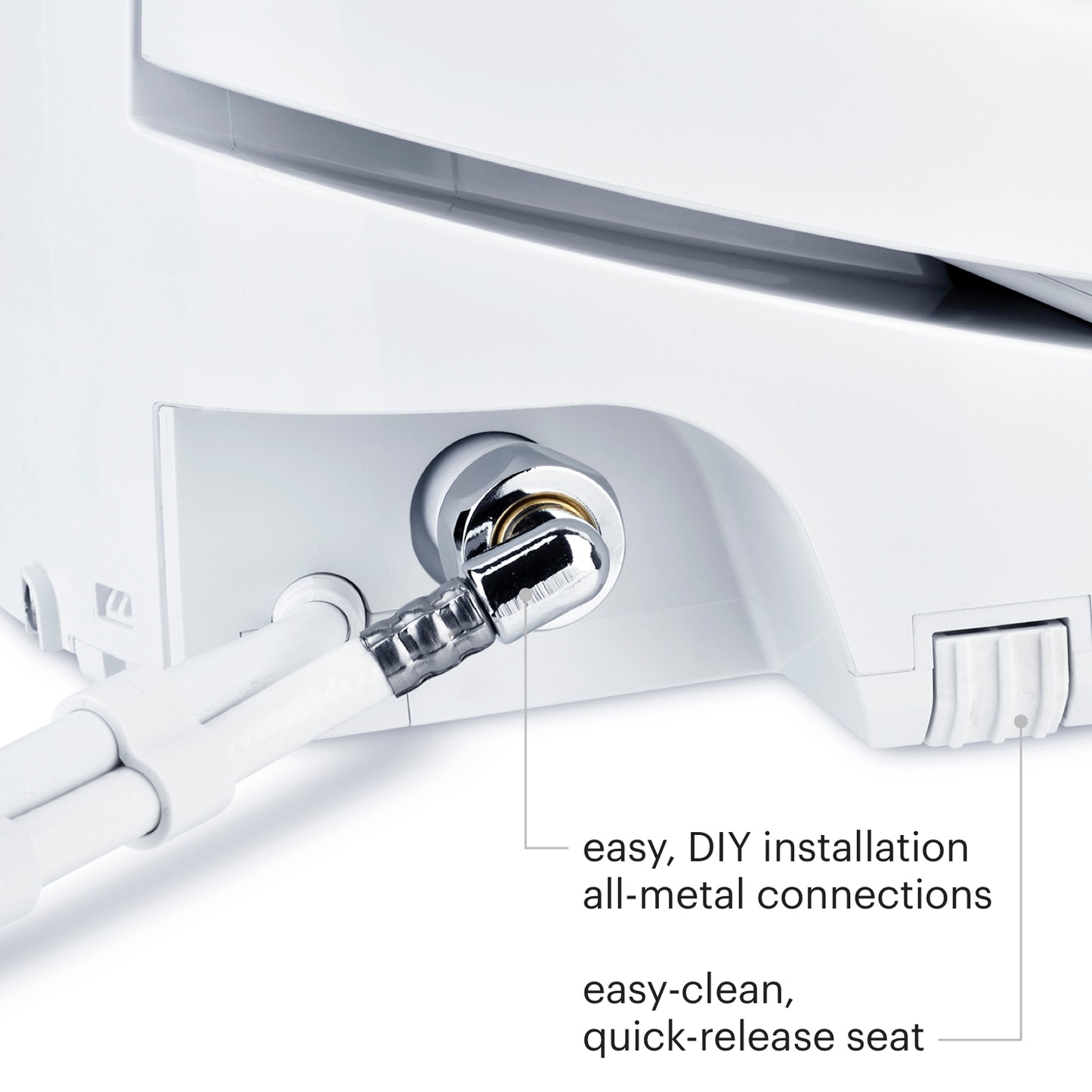 Brondell Swash 1400 Luxury Bidet Toilet Seat with Remote Control