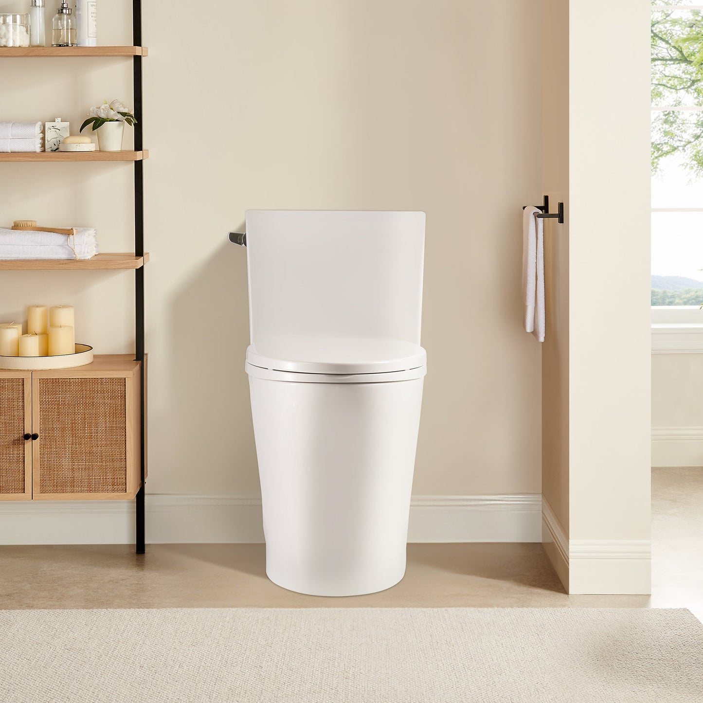 Soroca Side-Flush Elongated One-Piece Toilet with ADA Chair Height