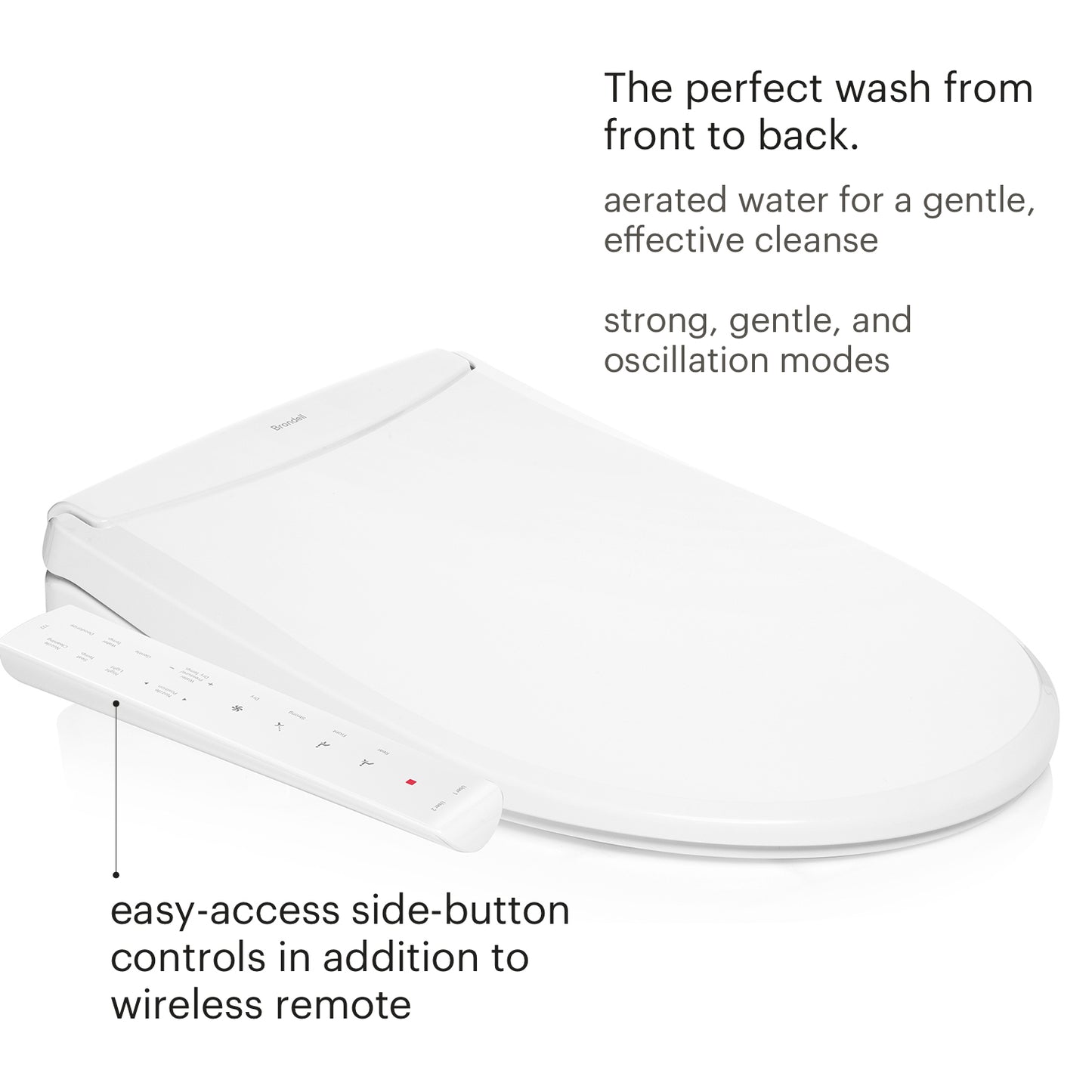 Swash Thinline T22 | Luxury Bidet Toilet Seat with Side Arm Control
