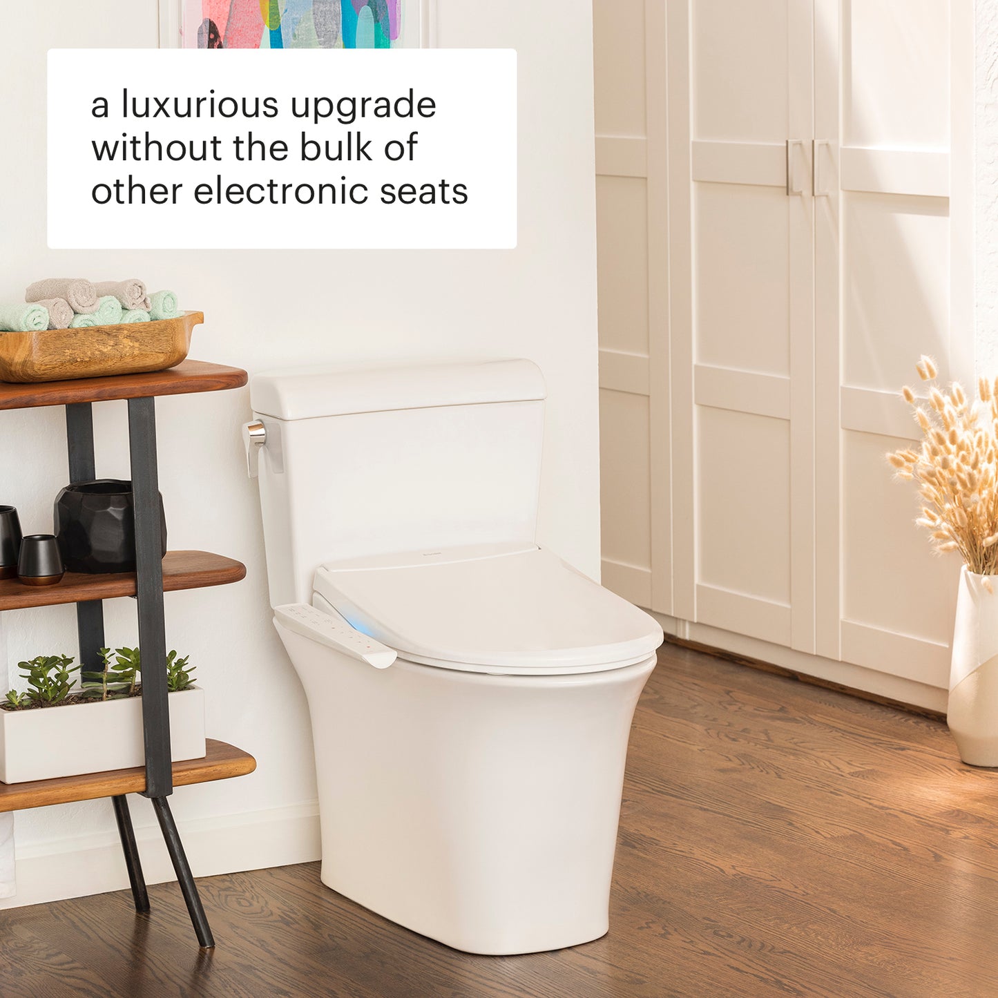 Swash Thinline T22 | Luxury Bidet Toilet Seat with Side Arm Control
