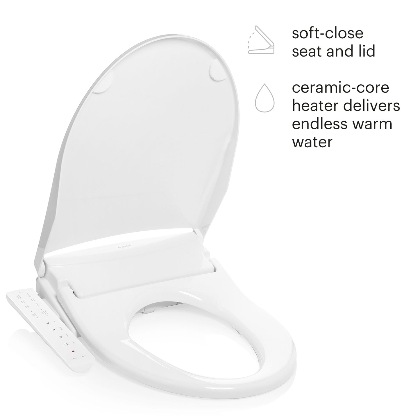 Swash Thinline T22 | Luxury Bidet Toilet Seat with Side Arm Control