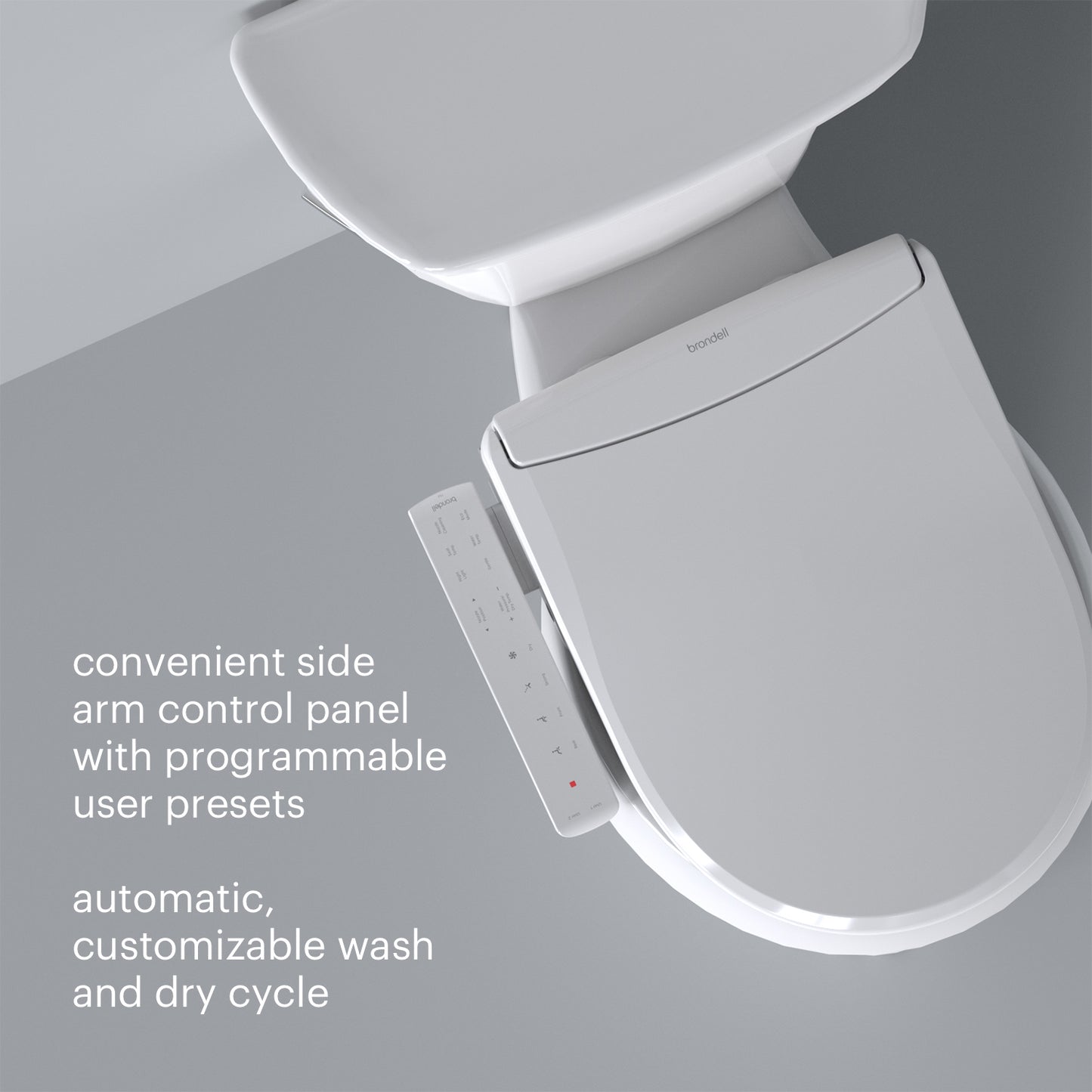 Swash Thinline T22 | Luxury Bidet Toilet Seat with Side Arm Control