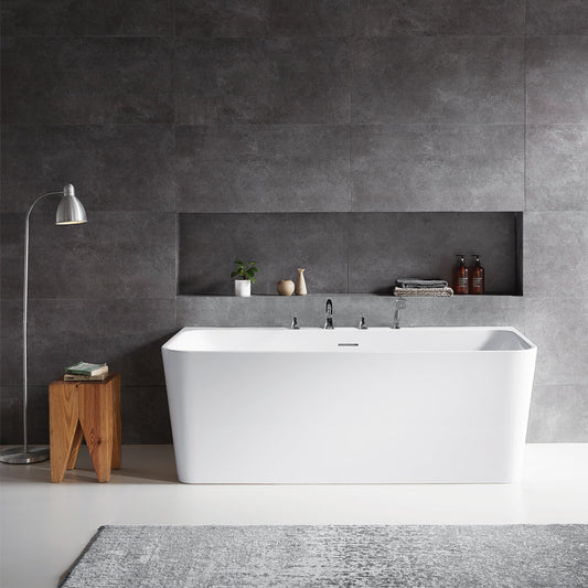 Dashiel 67" x 31.5" Soaking Bathtub