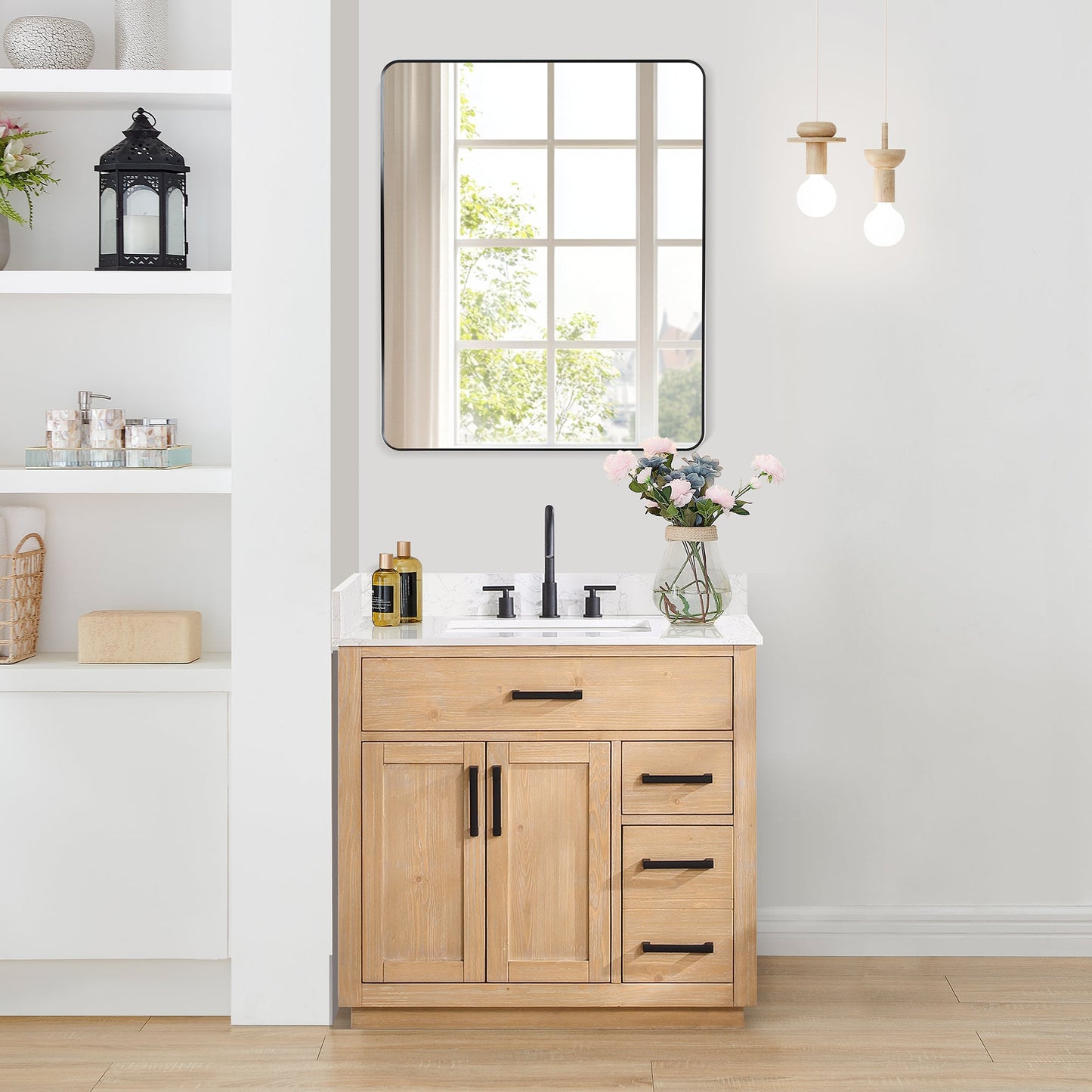 Gavino 36" Single Vanity with Top