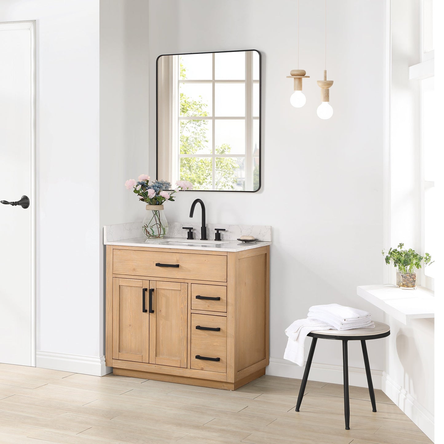 Gavino 36" Single Vanity with Top