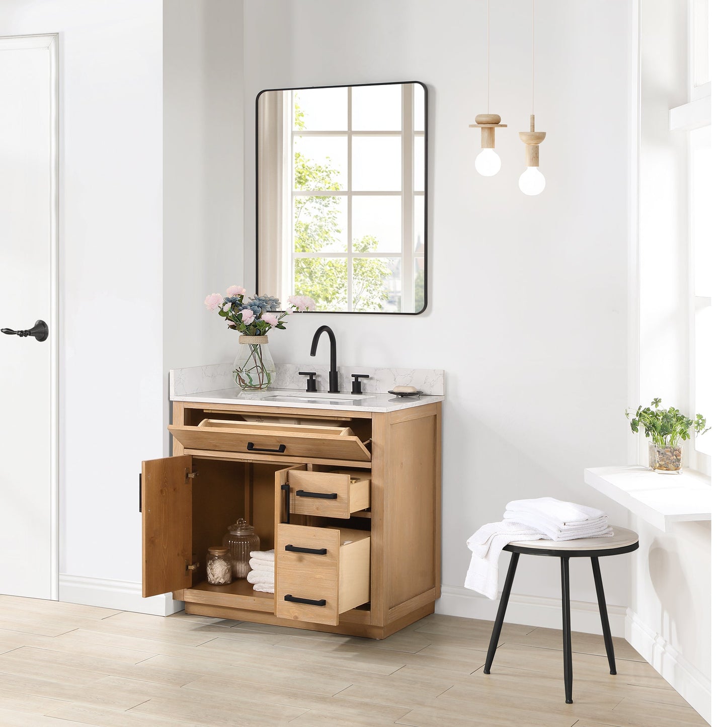 Gavino 36" Single Vanity with Top