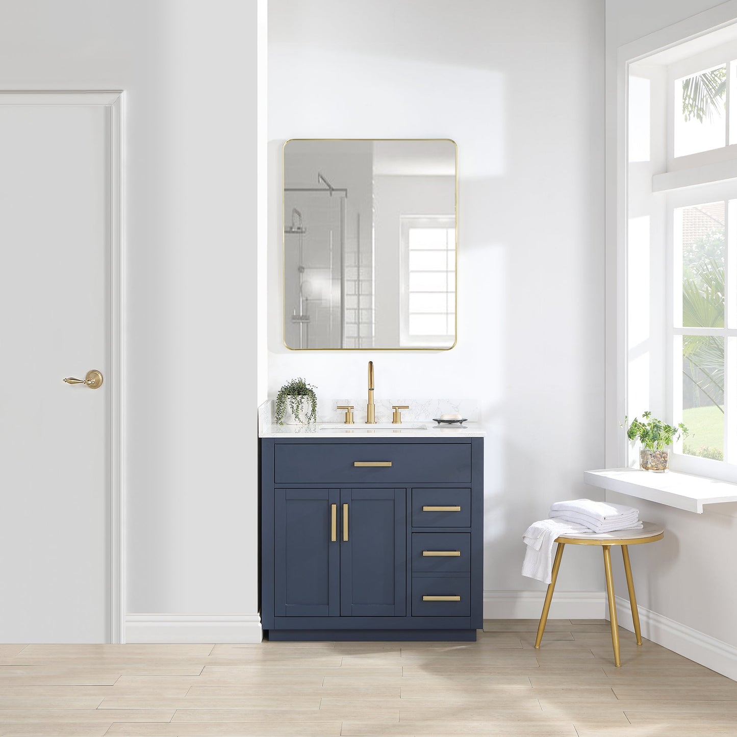 Gavino 36" Single Vanity with Top