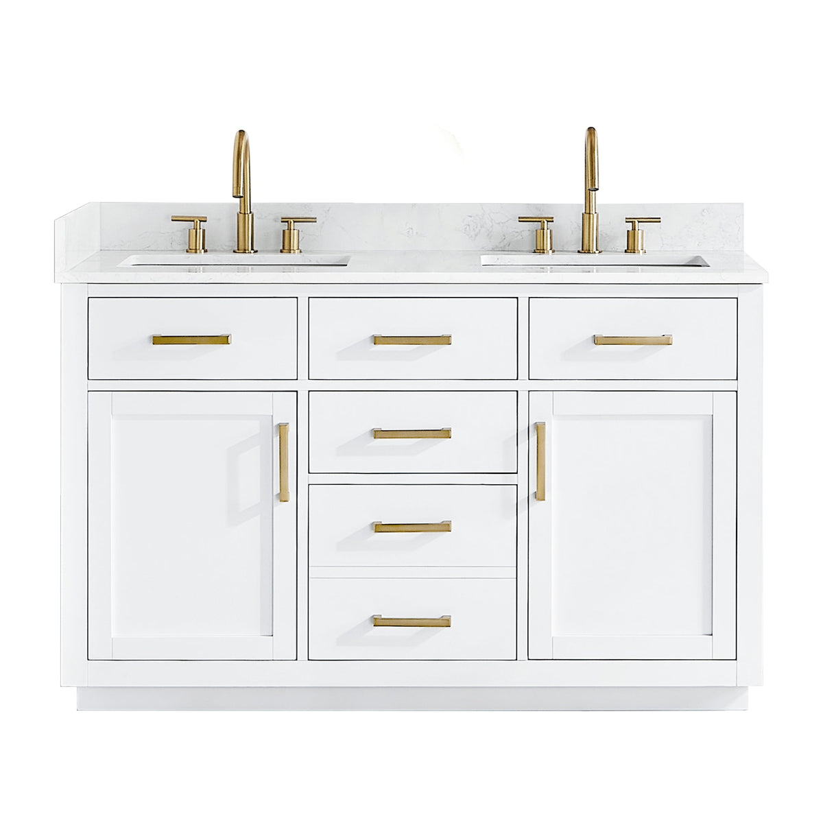 Gavino 54" double vanity with top