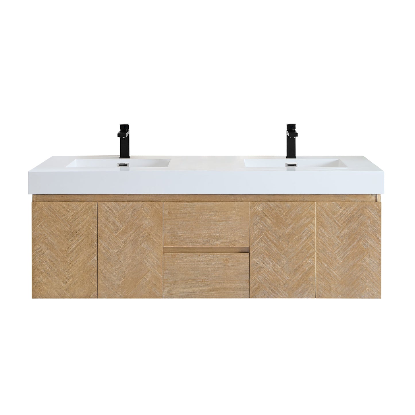Siena 60" Double Vanity with Top