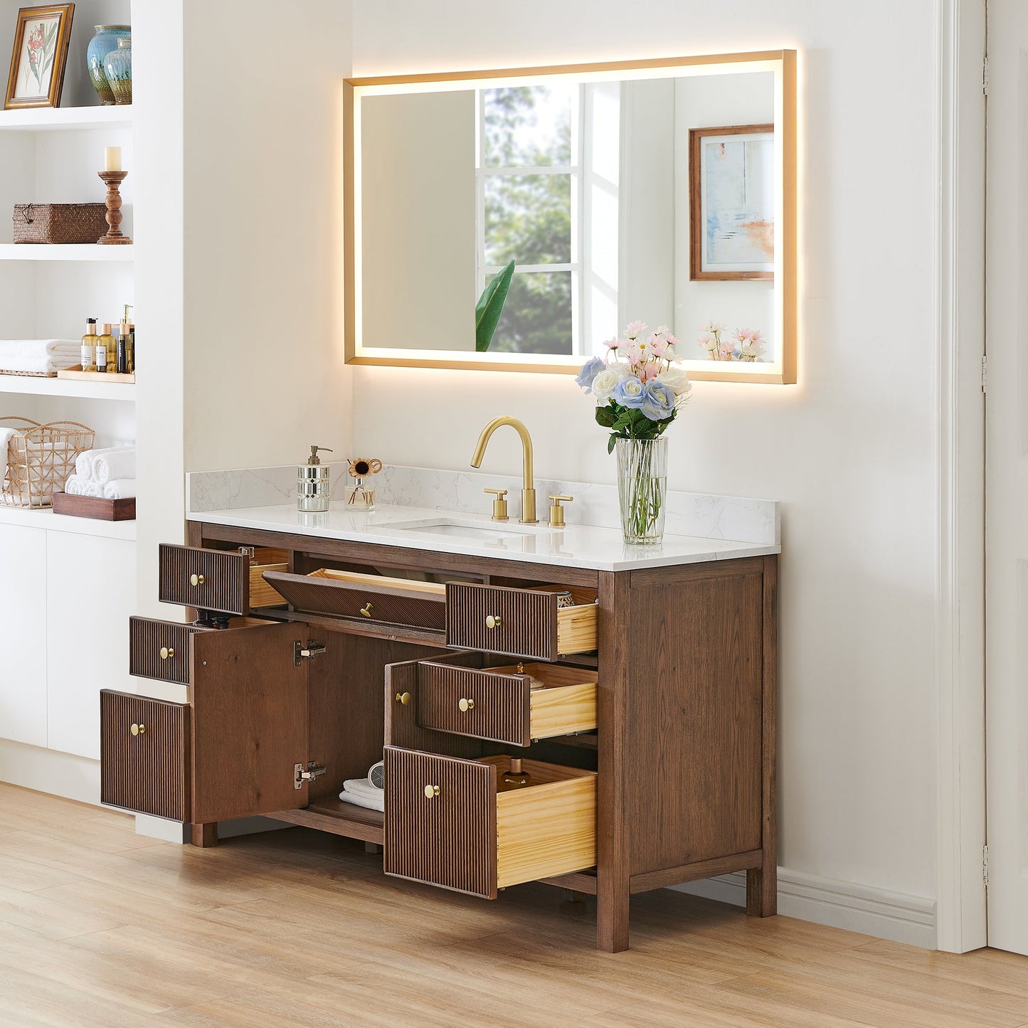 Cerrito 60" Single Vanity with Top