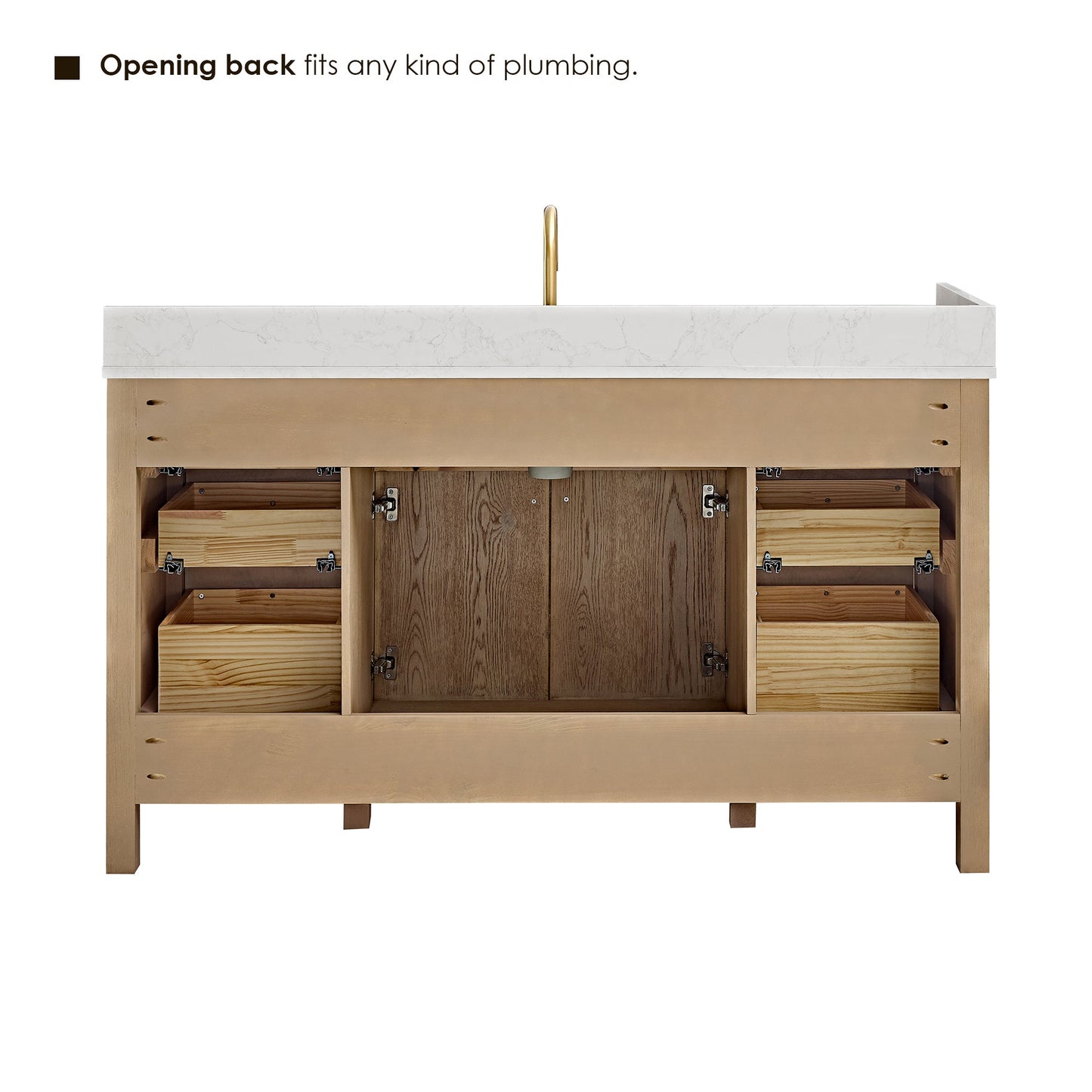Cerrito 60" Single Vanity with Top