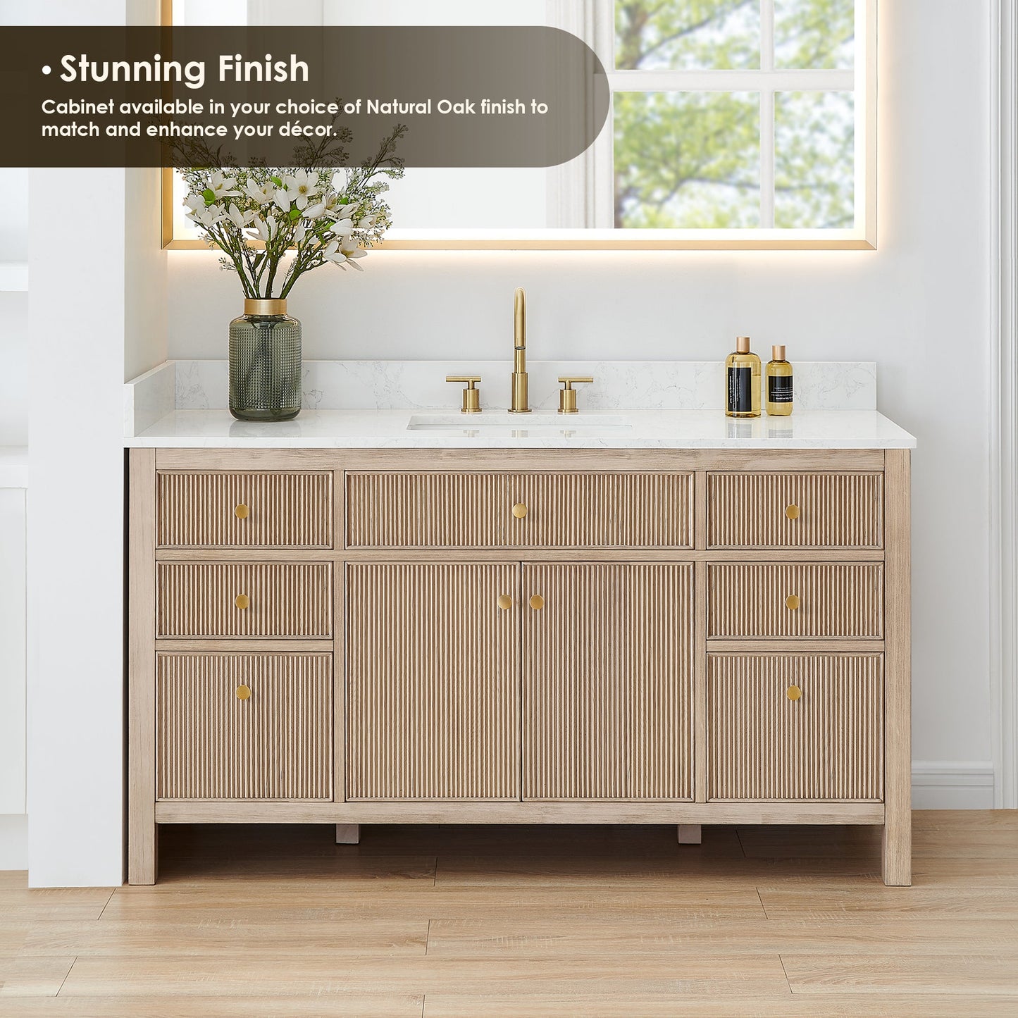 Cerrito 60" Single Vanity with Top