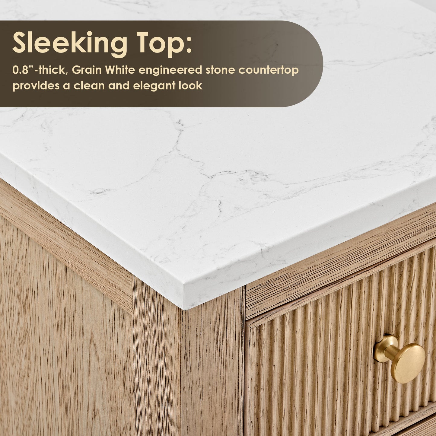 Cerrito 60" Single Vanity with Top