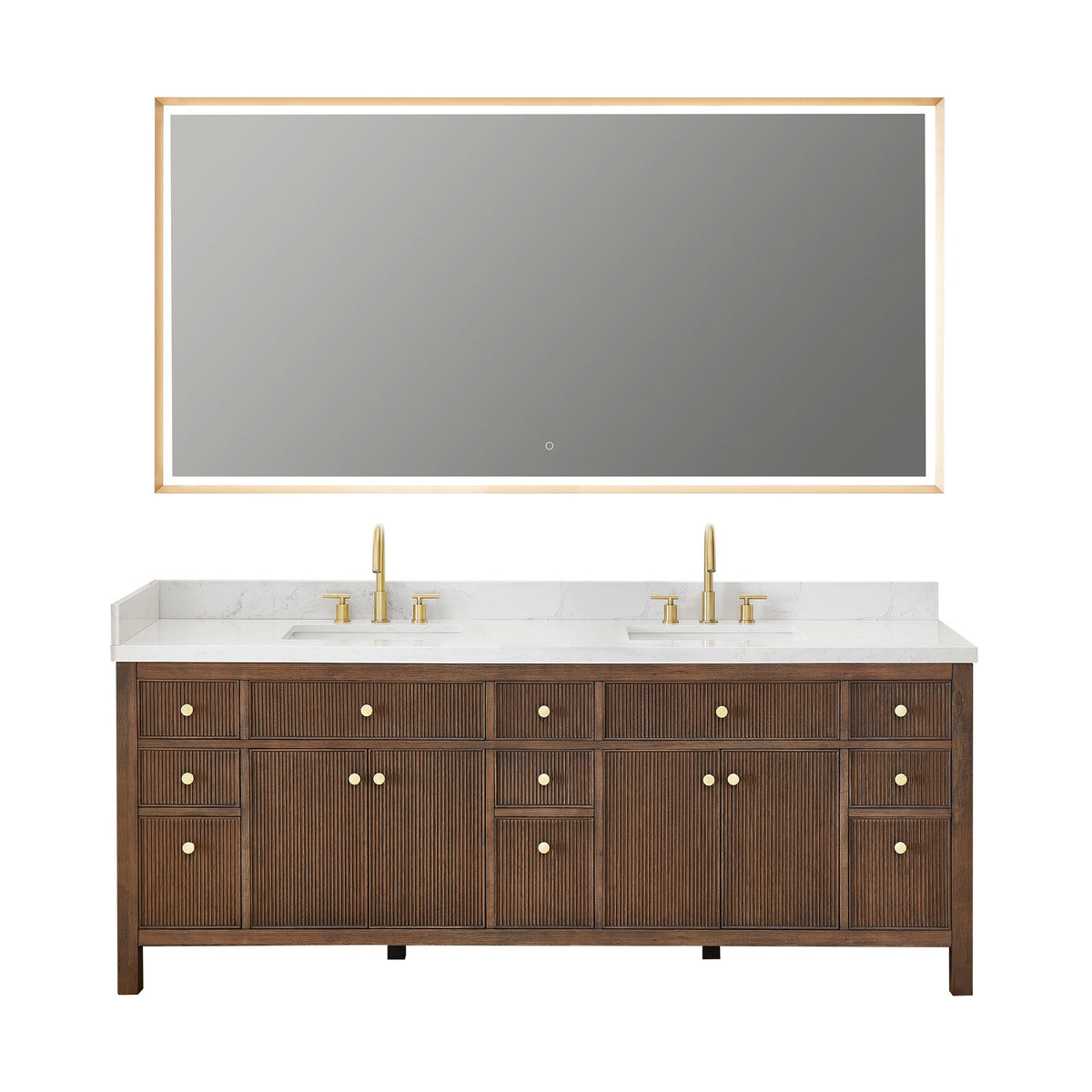 Cerrito 84" Double Vanity with Top
