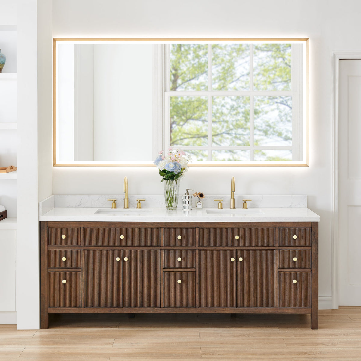 Cerrito 84" Double Vanity with Top
