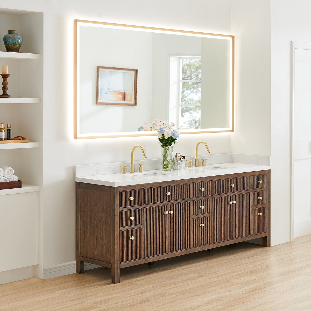 Cerrito 84" Double Vanity with Top