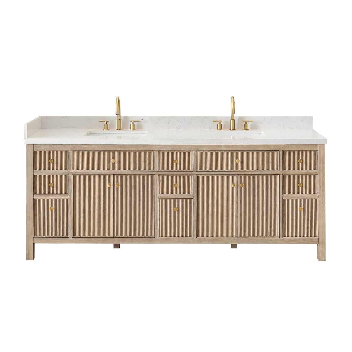 Cerrito 84" Double Vanity with Top