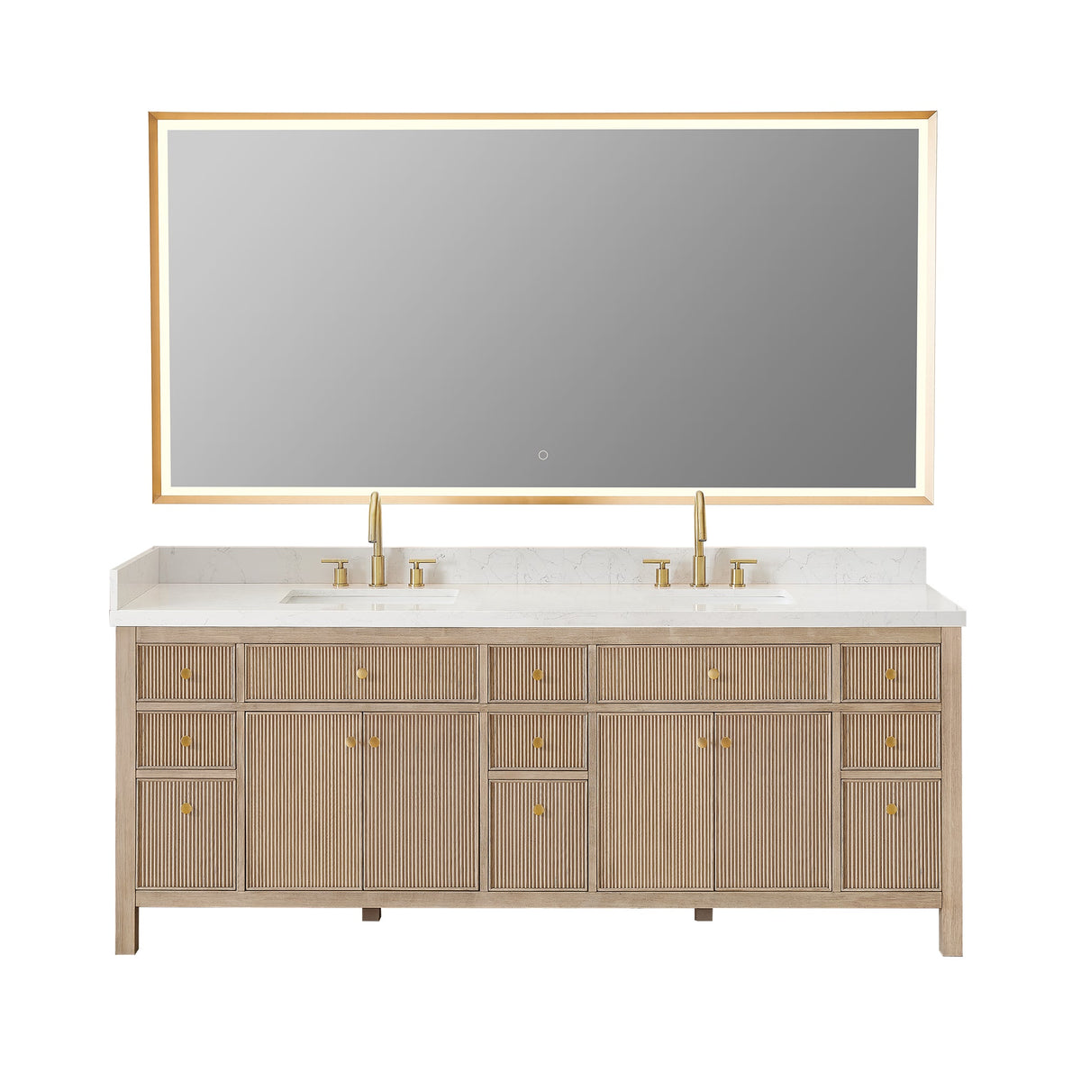 Cerrito 84" Double Vanity with Top