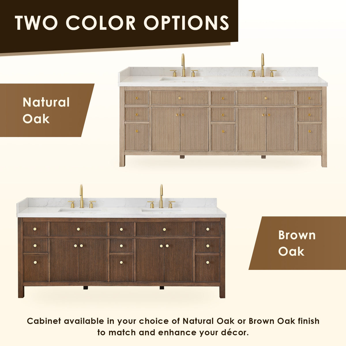 Cerrito 84" Double Vanity with Top