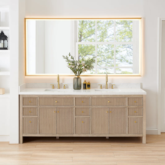 Cerrito 84" Double Vanity with Top