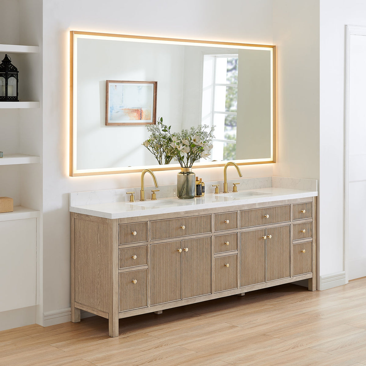 Cerrito 84" Double Vanity with Top