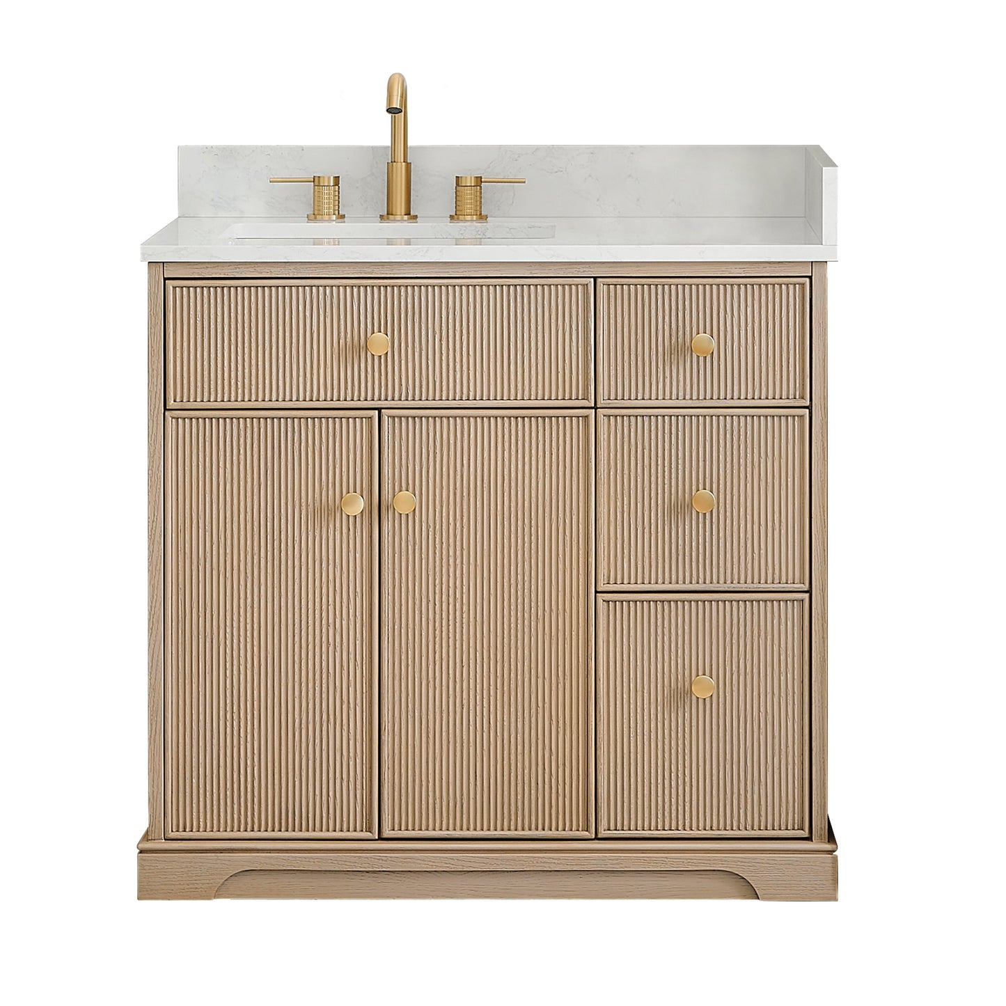 Barnett 36"/48"/60“/72" Single/Double Vanity with Top