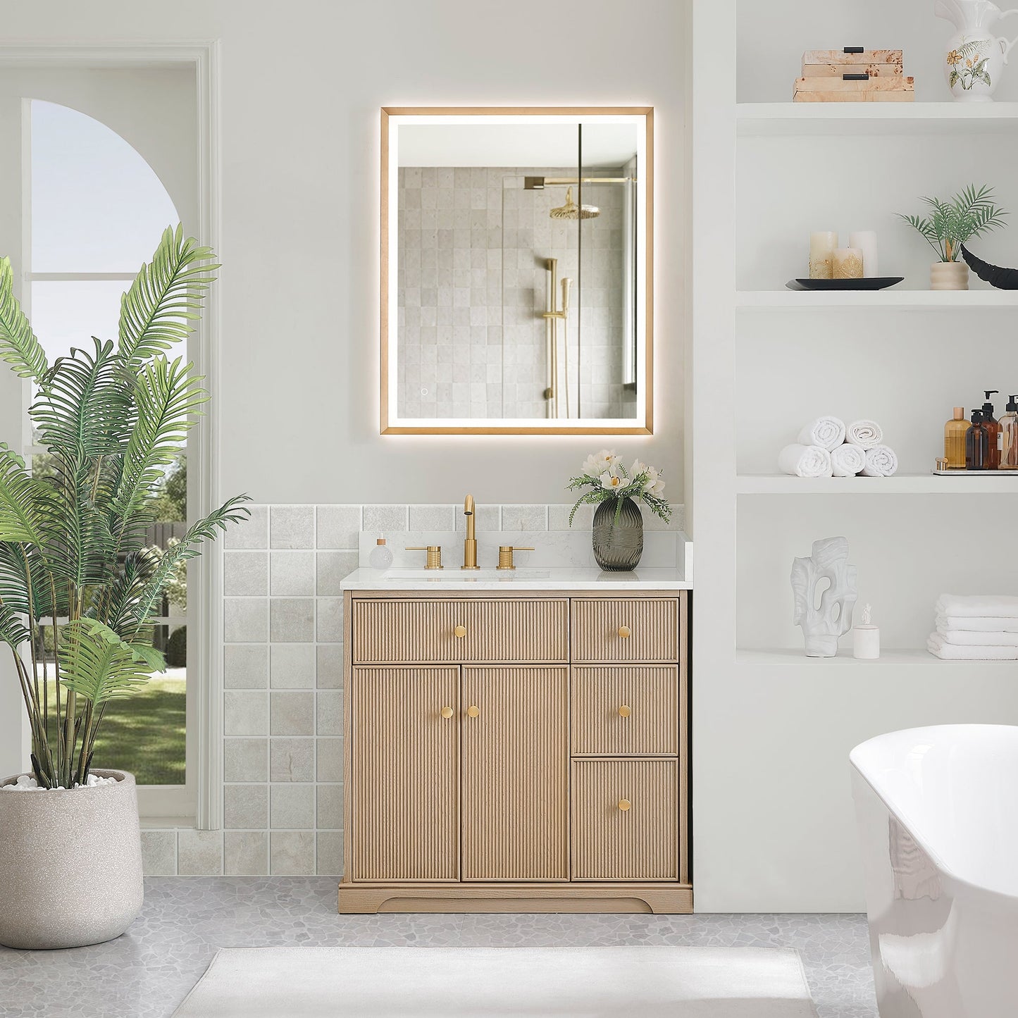 Barnett 36"/48"/60“/72" Single/Double Vanity with Top