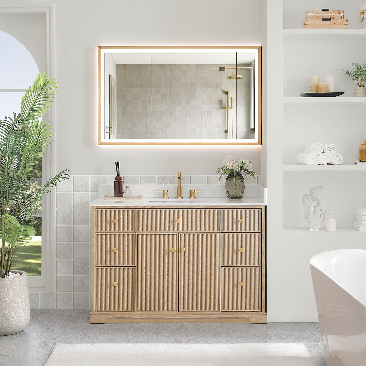 Barnett 36"/48"/60“/72" Single/Double Vanity with Top