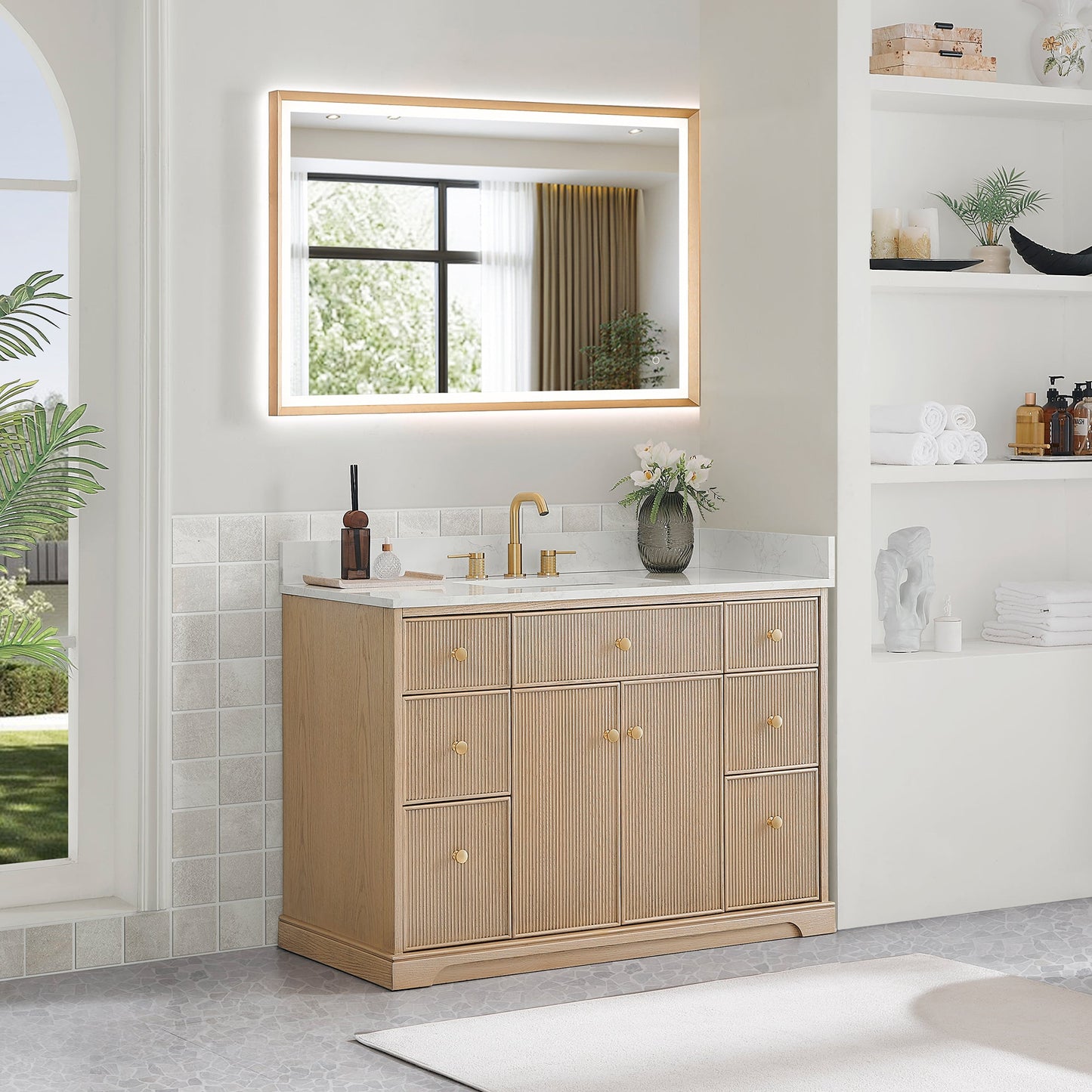 Barnett 36"/48"/60“/72" Single/Double Vanity with Top