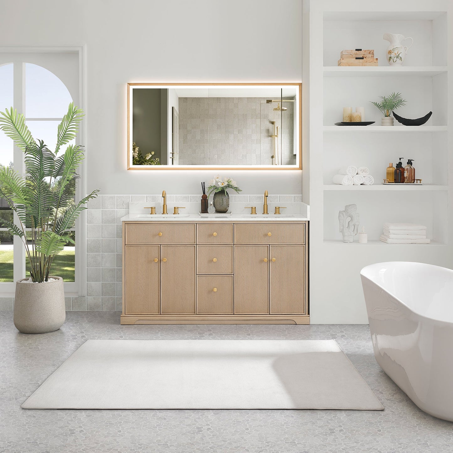 Barnett 36"/48"/60“/72" Single/Double Vanity with Top