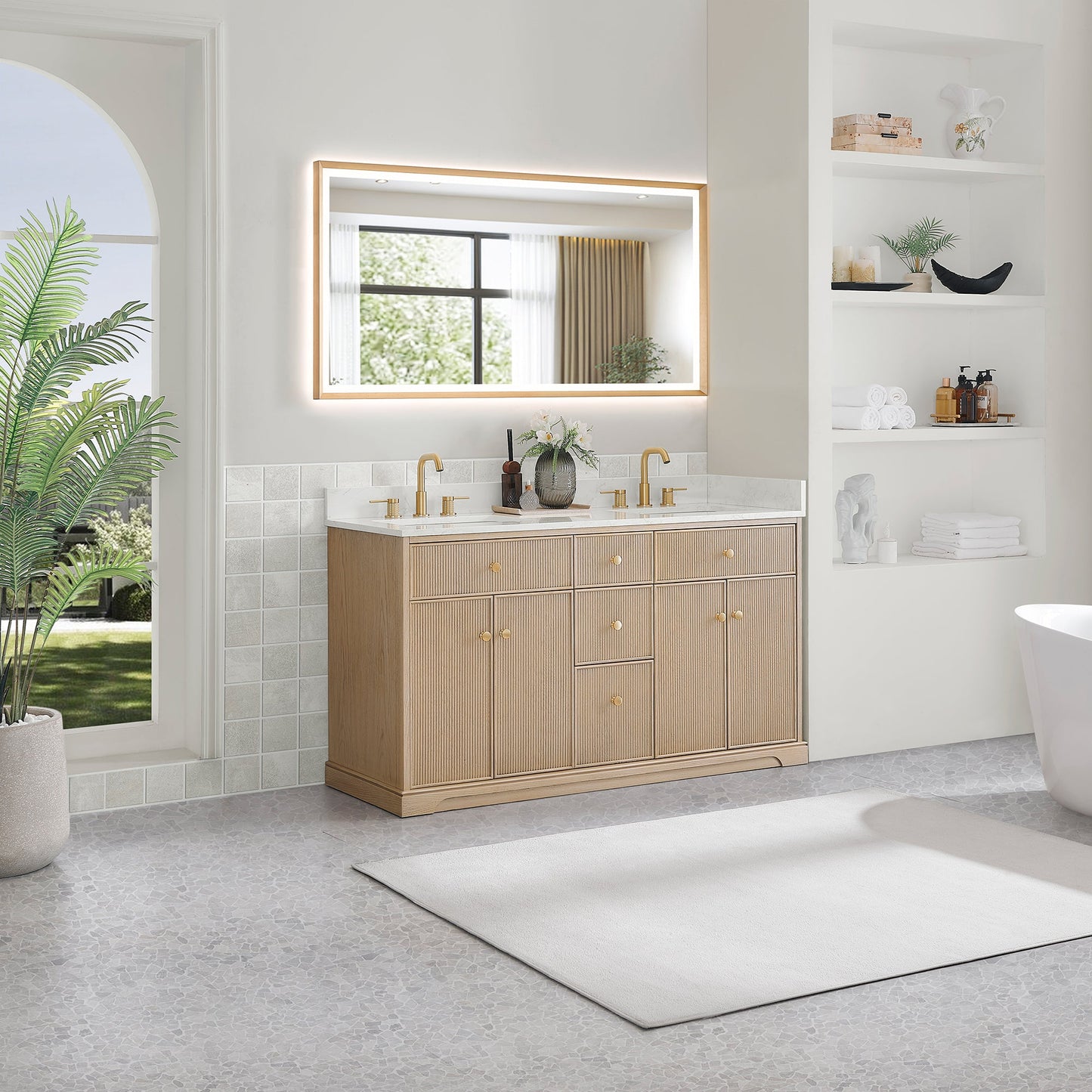 Barnett 36"/48"/60“/72" Single/Double Vanity with Top