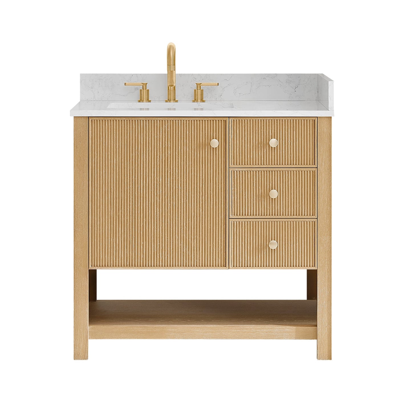 Cecil 36"/48"/60"/72" Single/Double Vanity with Top