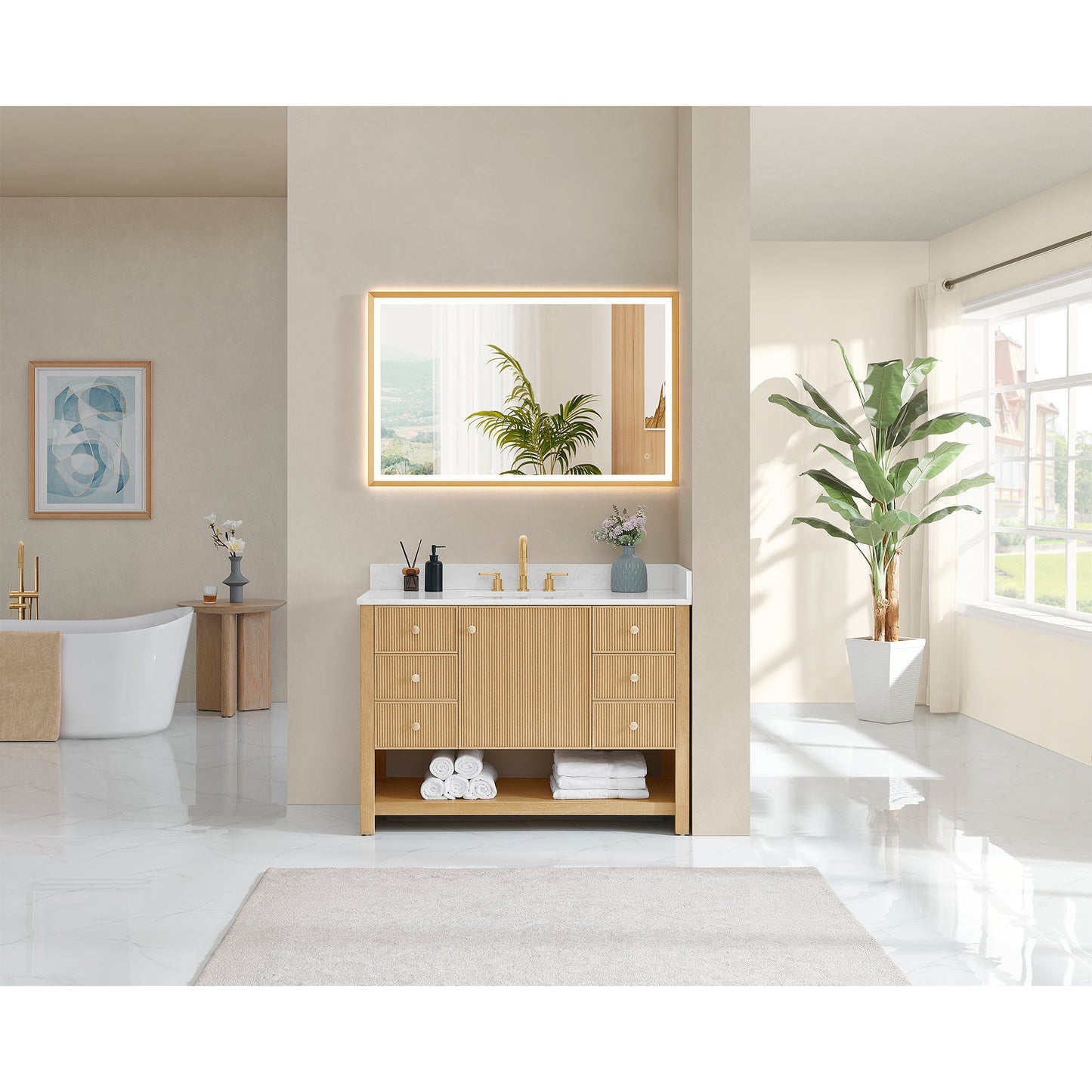 Cecil 36"/48"/60"/72" Single/Double Vanity with Top