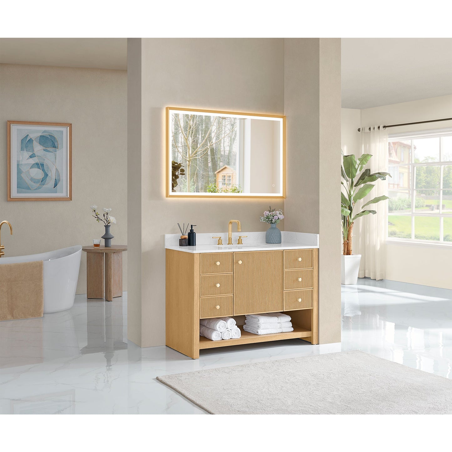 Cecil 36"/48"/60"/72" Single/Double Vanity with Top