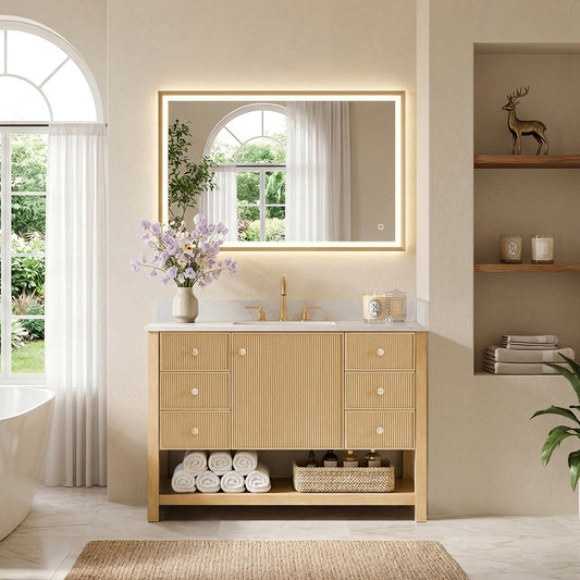 Cecil 36"/48"/60"/72" Single/Double Vanity with Top