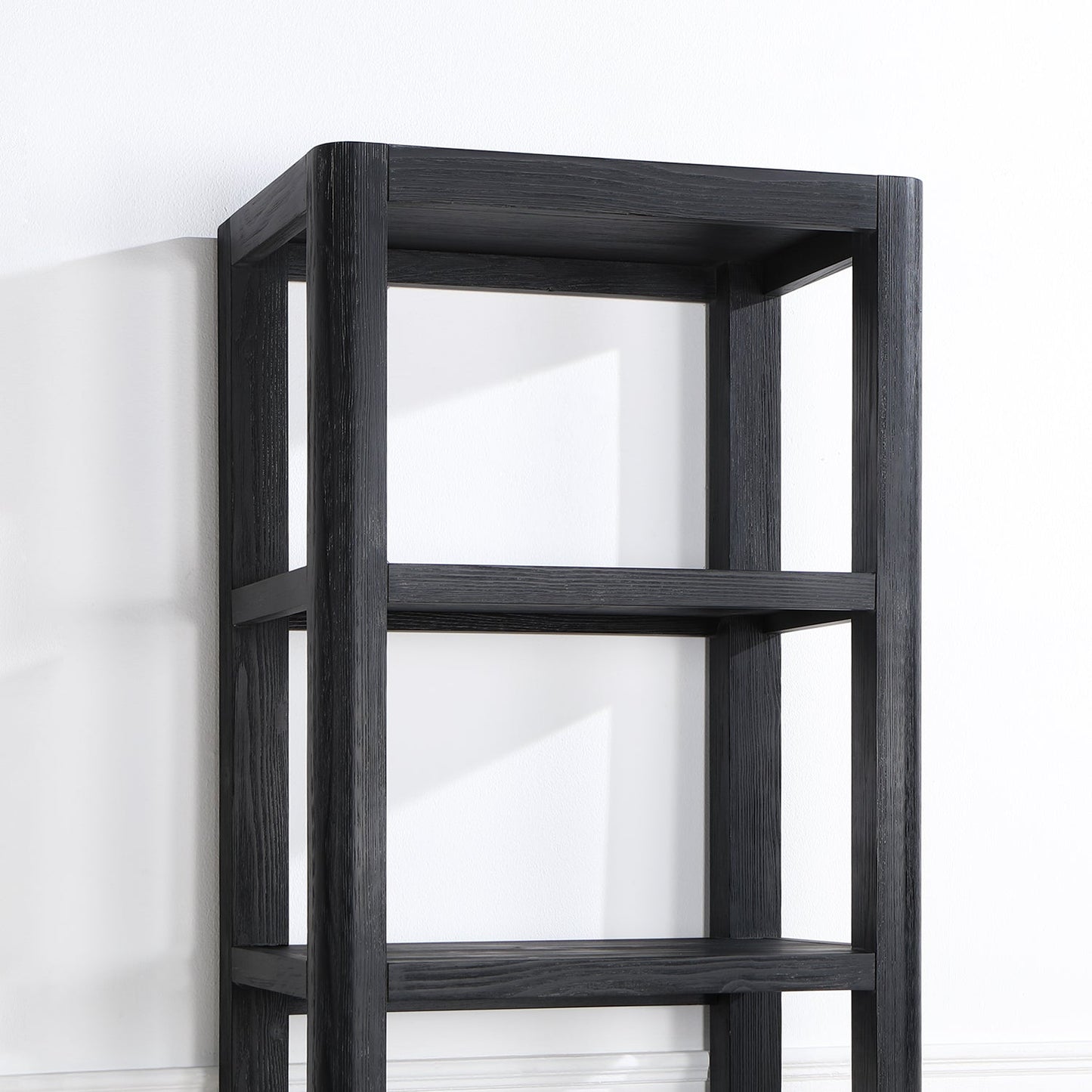 Cádiz 22in. Black Linen Storage Cabinet for Bathroom and more