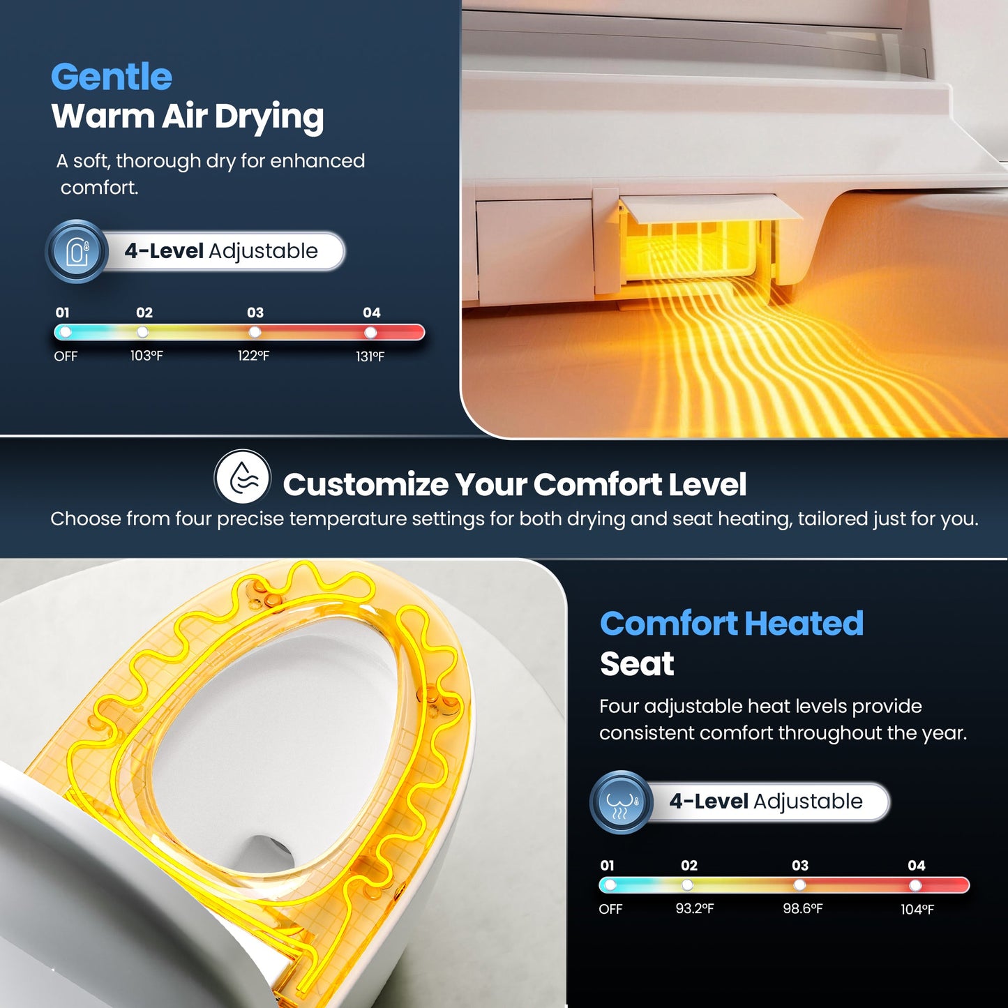 Madrid Smart Bidet Toilet ULTRA Version